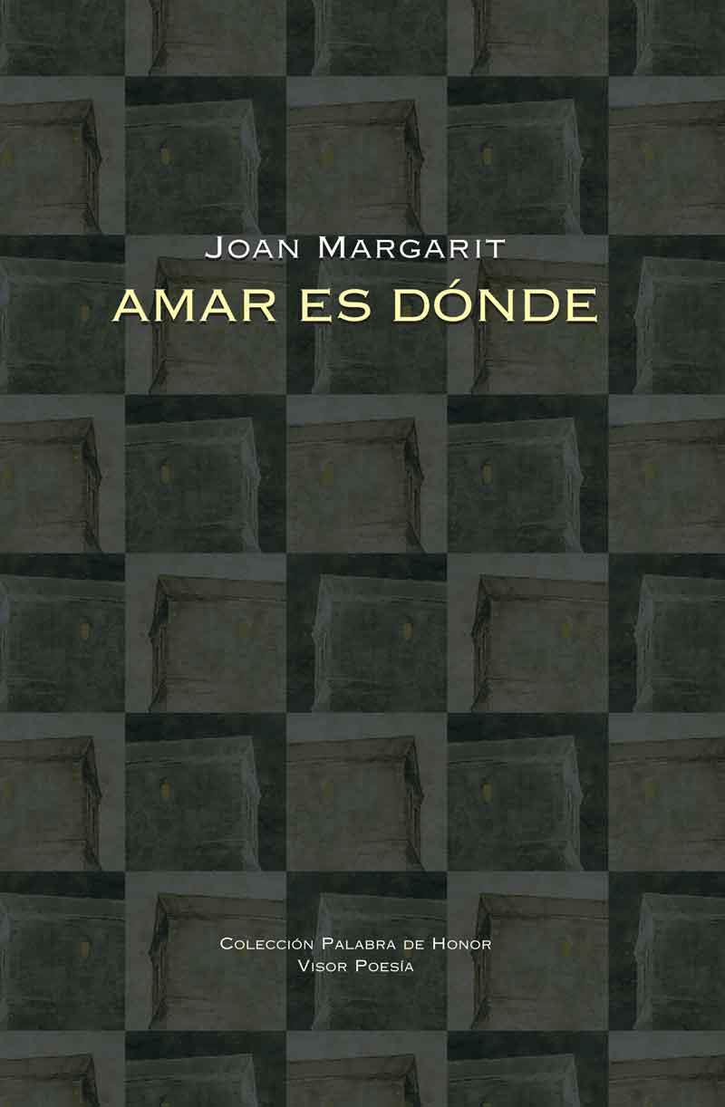 Amar es dónde | 9788498952254 | Margarit, Joan