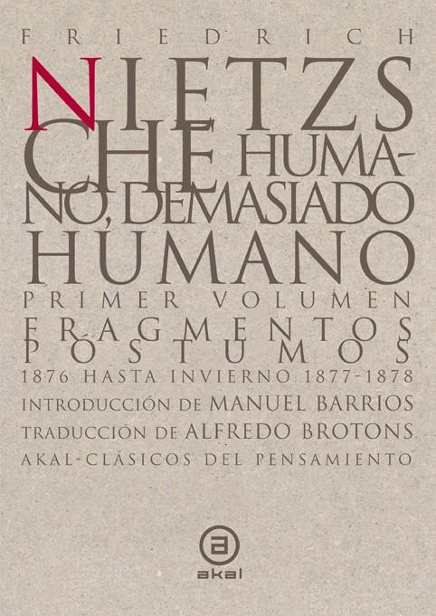 Humano, demasiado humano (2 volúmenes) | 9788446007364 | Nietzsche, Friedrich
