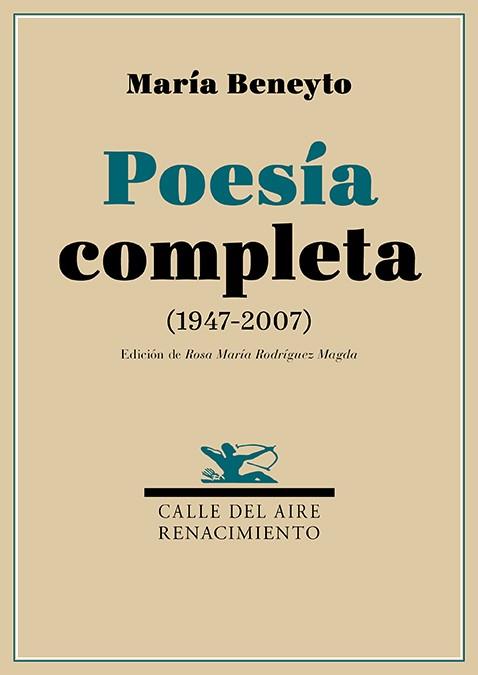 Poesía completa | 9791387939472 | Beneyto, María