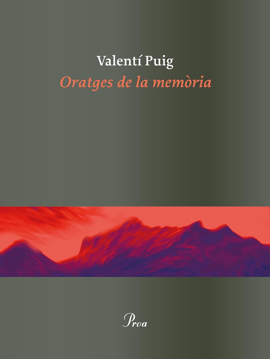 Oratges de la memòria | 9788475886862 | Puig, Valentí