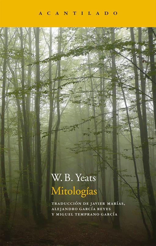 Mitologías | 9788415277552 | Yeats, William Butler