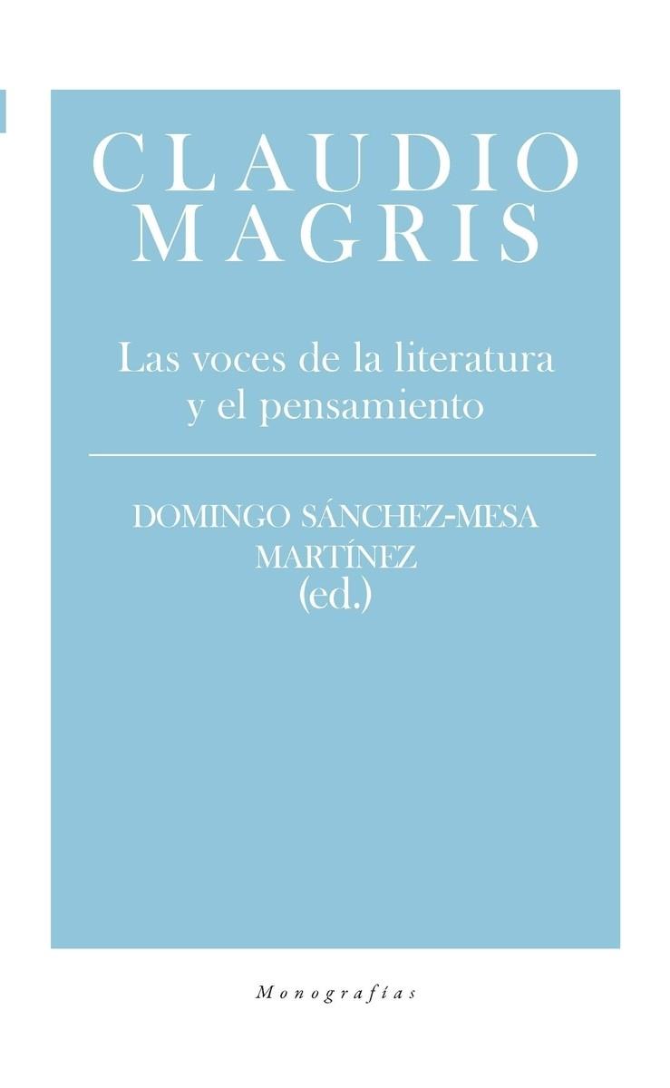 Claudio Magris | 9788417893330 | Sánchez-Mesa Martínez, Domingo