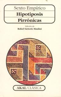 Hipotiposis Pirrónicas | 9788446004486 | Sexto Empírico