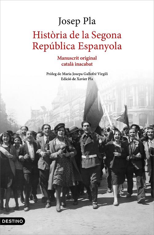 Història de la Segona República Espanyola (1929-abril 1933) | 9788497103015 | Pla, Josep