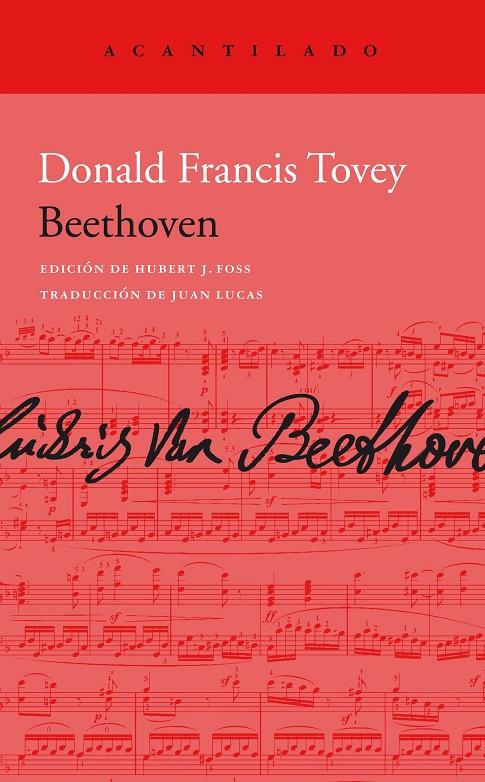 Beethoven | 9788418370946 | Tovey, Donald Francis