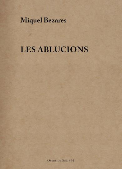 Les ablucions | 9791399080100 | Bezares Portell, Miquel