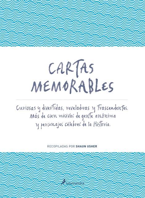 Cartas memorables | 9788498385991 | Usher, Shaun