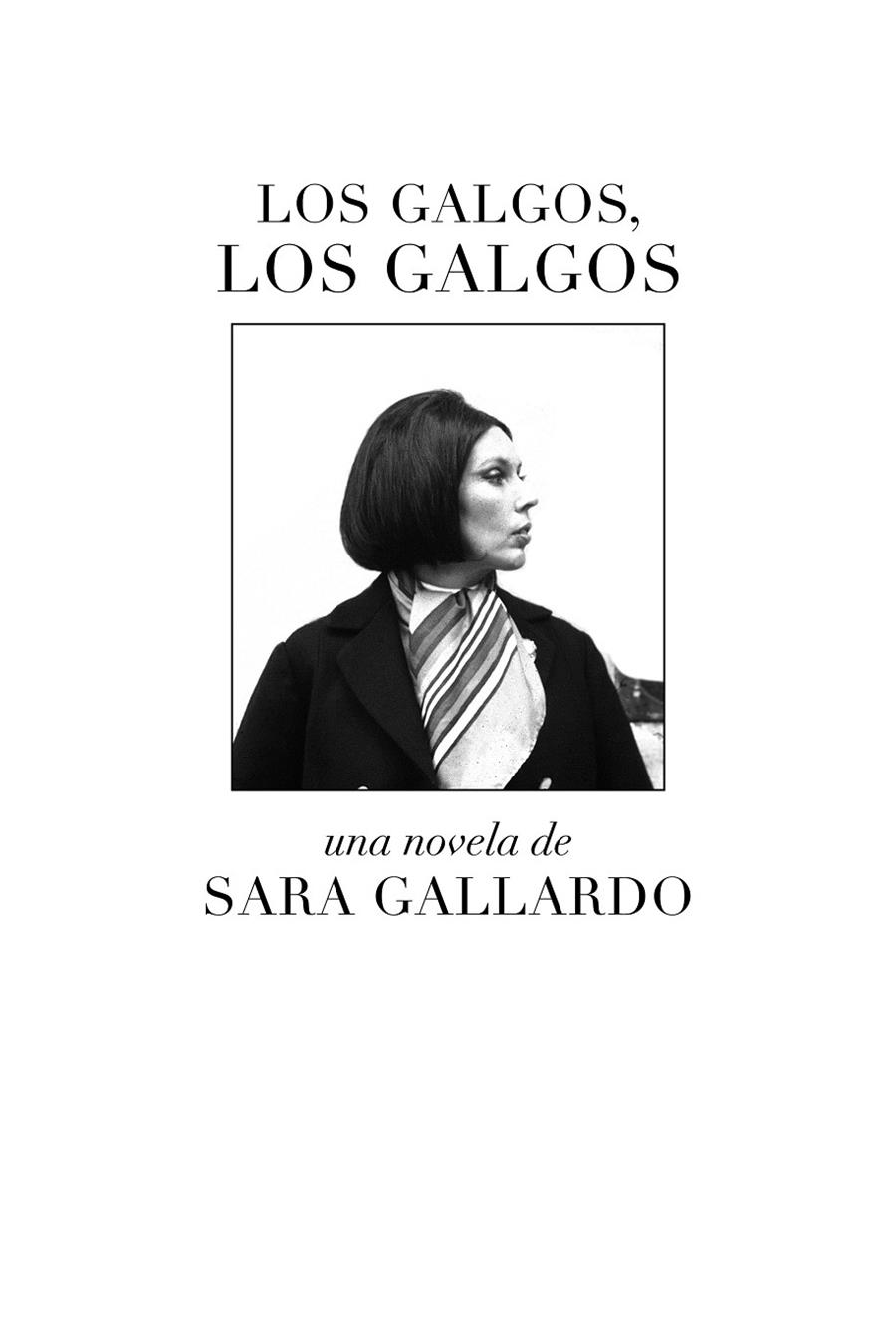 Los galgos, los galgos | 9788412315660 | Gallardo Drago Mitre, Sara