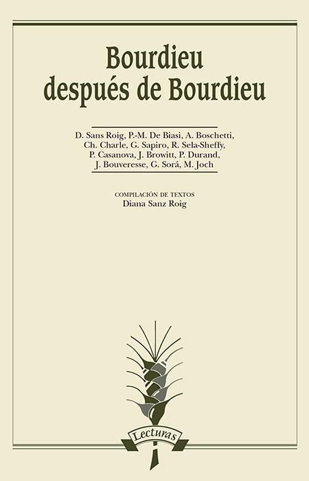 Bourdieu después de Bourdieu | 9788476358535 | Sanz Roig, Diana
