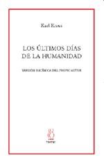 Los últimos días de la Humanidad | 9788496584396 | Kraus, Karl