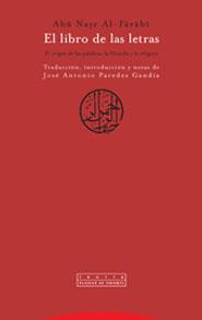 El libro de las letras | 9788481647181 | Al-Farabi
