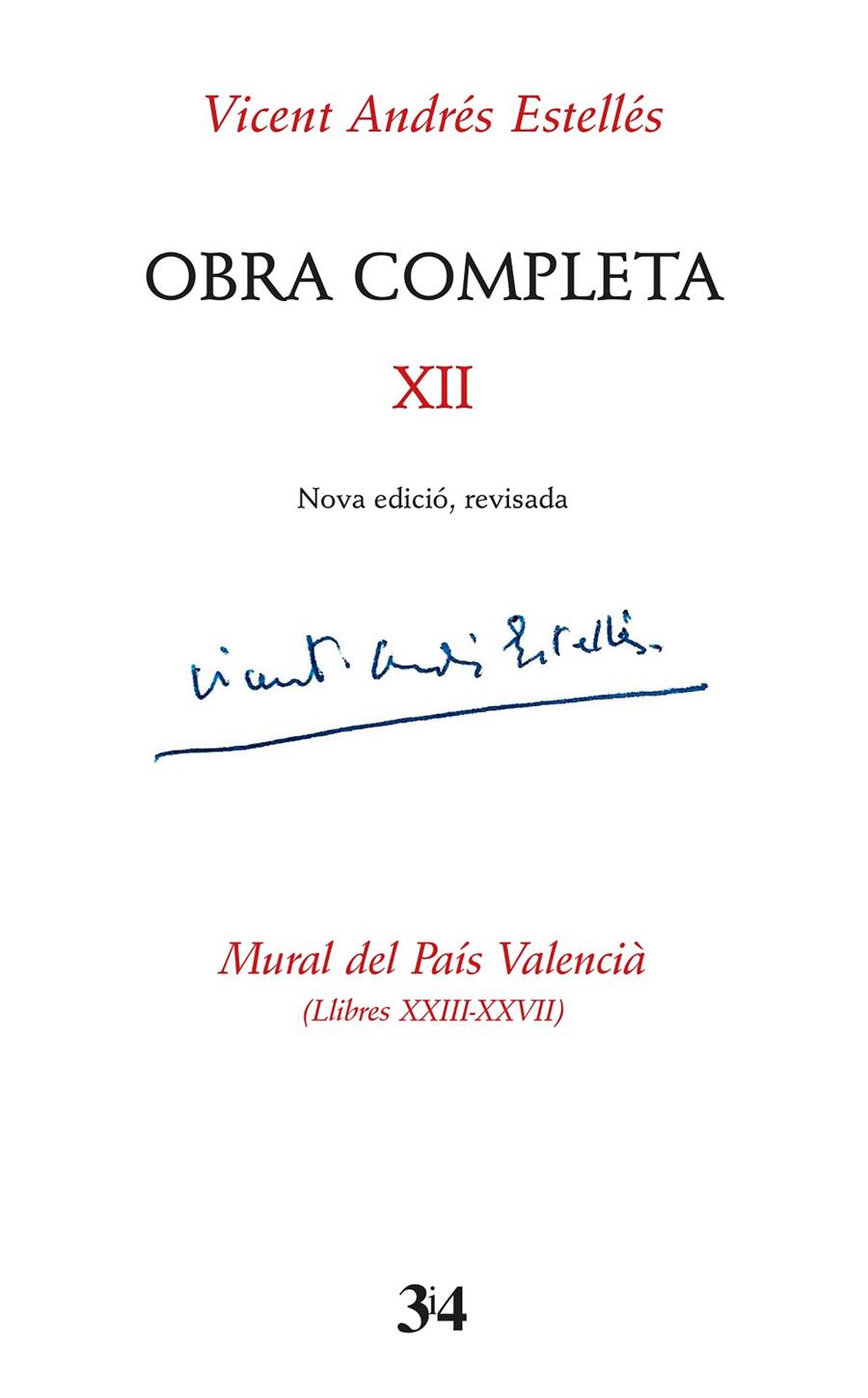 Obra completa revisada, volum 12 | 9788417469894 | Andrés Estellés, Vicent