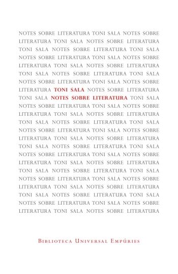 Notes sobre literatura | 9788497877572 | Sala Isern, Antoni