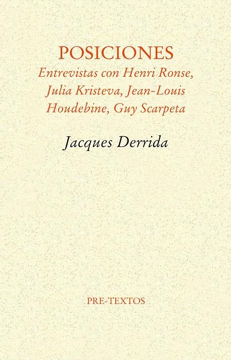 Posiciones | 9788415576938 | Derrida, Jacques