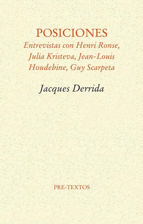 Posiciones | 9788415576938 | Derrida, Jacques