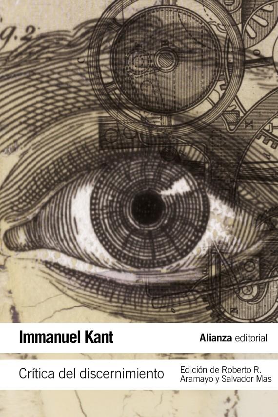 Crítica del discernimiento | 9788420669922 | Kant, Immanuel