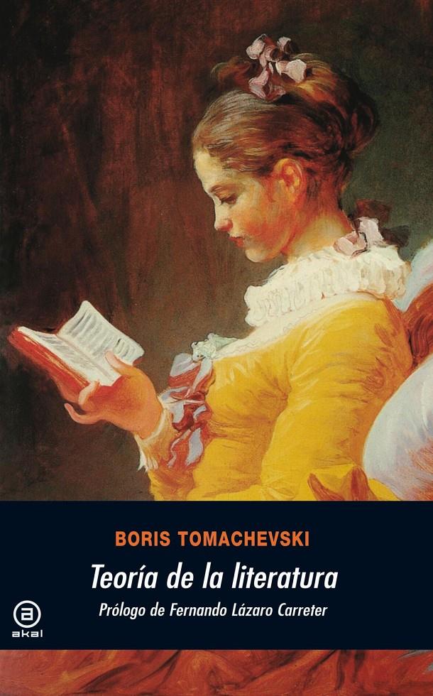 Teoría de la literatura | 9788473395960 | Tomachevski, Boris