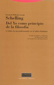 Del Yo como principio de la filosofía | 9788481646061 | Schelling, Friedrich Wilhelm Joseph