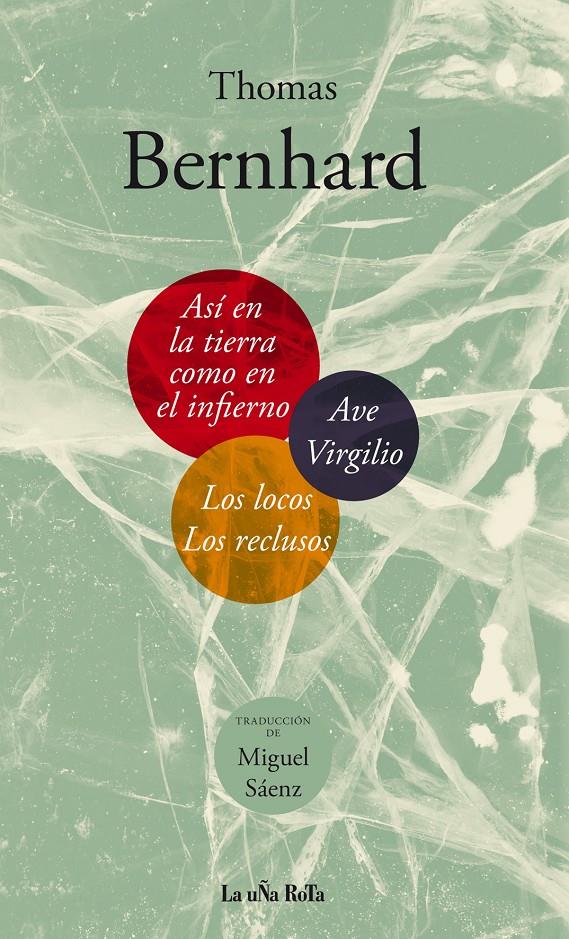 Así en la tierra como en el infierno. Los locos Los reclusos. Ave Virgilio. | 9788495291165 | Bernhard, Thomas