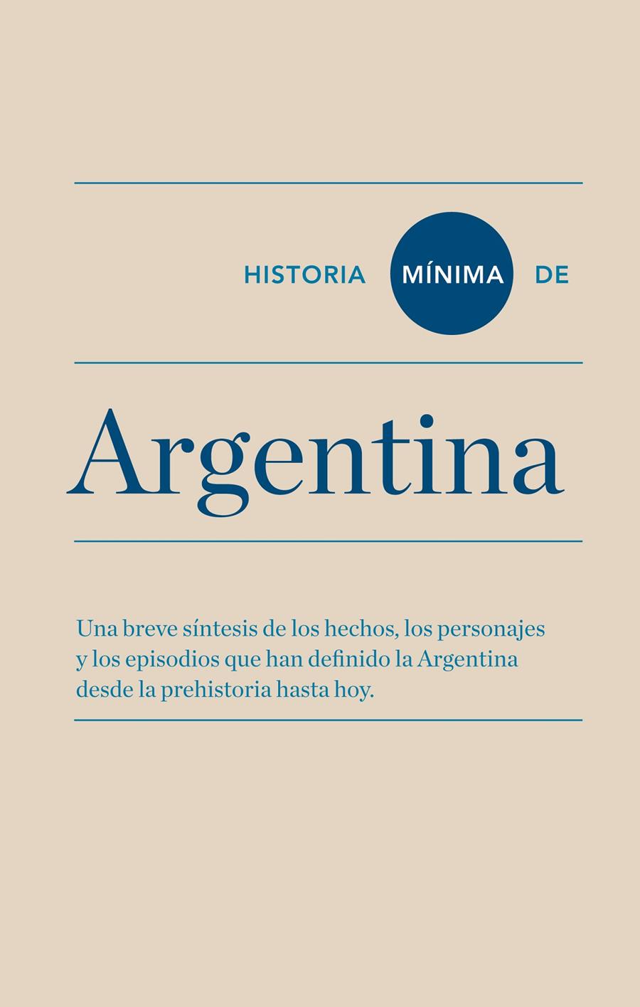Historia mínima de Argentina | 9788415832256 | VV.AA.
