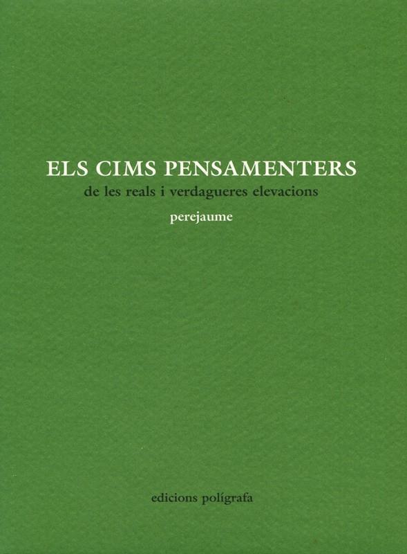 Perejaume. Els cims pensamenters | 9788434310520 | Perejaume