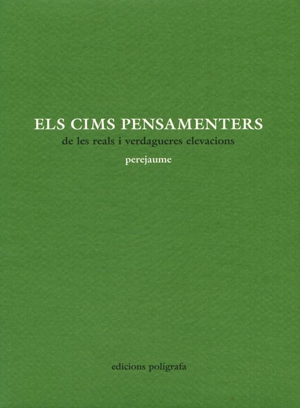 Perejaume. Els cims pensamenters | 9788434310520 | Perejaume