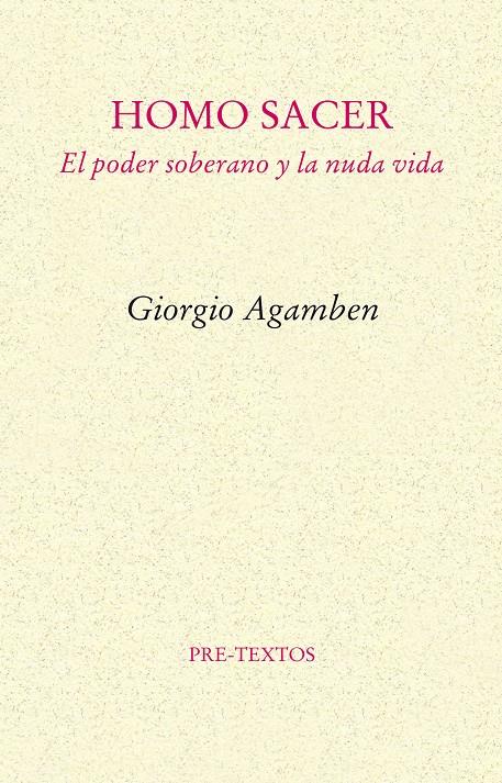 Homo Sacer | 9788481912067 | Agamben, Giorgio