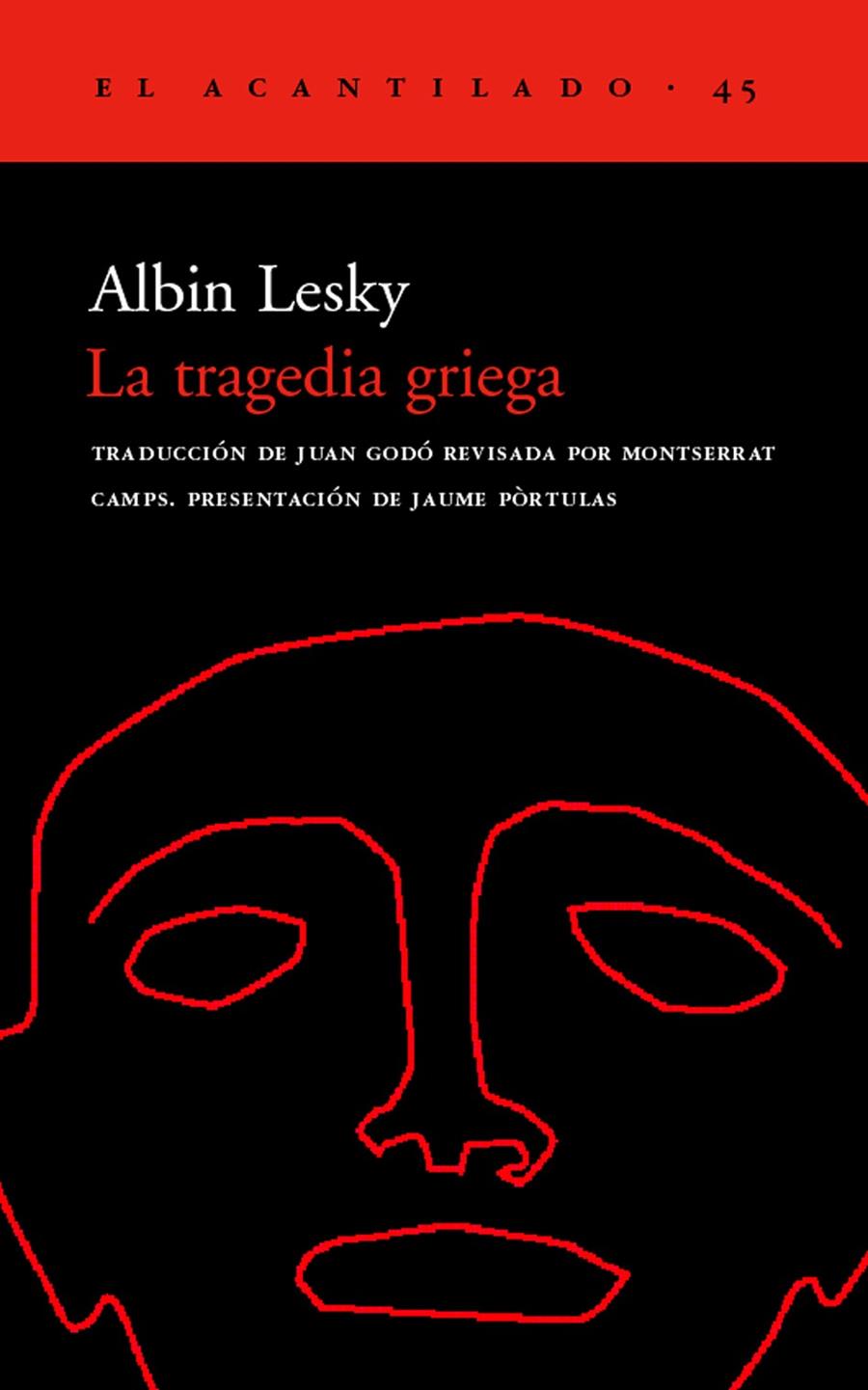 La tragedia griega | 9788495359193 | Lesky, Albin