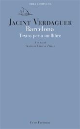 Barcelona. Textos per a un llibre | 9788497661812 | Jacint Verdaguer/Francesc Codina