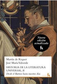 Historia de la literatura universal 2. Nueva edición | 9788424936259 | DE RIQUER MORERA, MARTI/VALVERDE PACHECO, JOSE MARIA