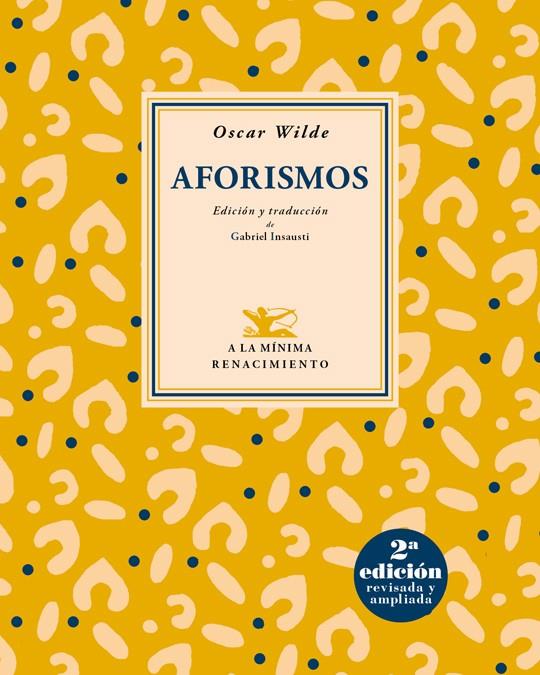 Aforismos | 9788417550943 | Wilde, Oscar