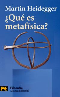 ¿Qué es metafísica? | 9788420655376 | Heidegger, Martin