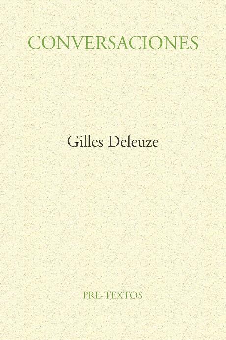  Conversaciones | 9788481910216 | Deleuze (francés), Gilles