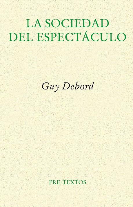 La sociedad del espectáculo | 9788481914429 | Debord, Guy