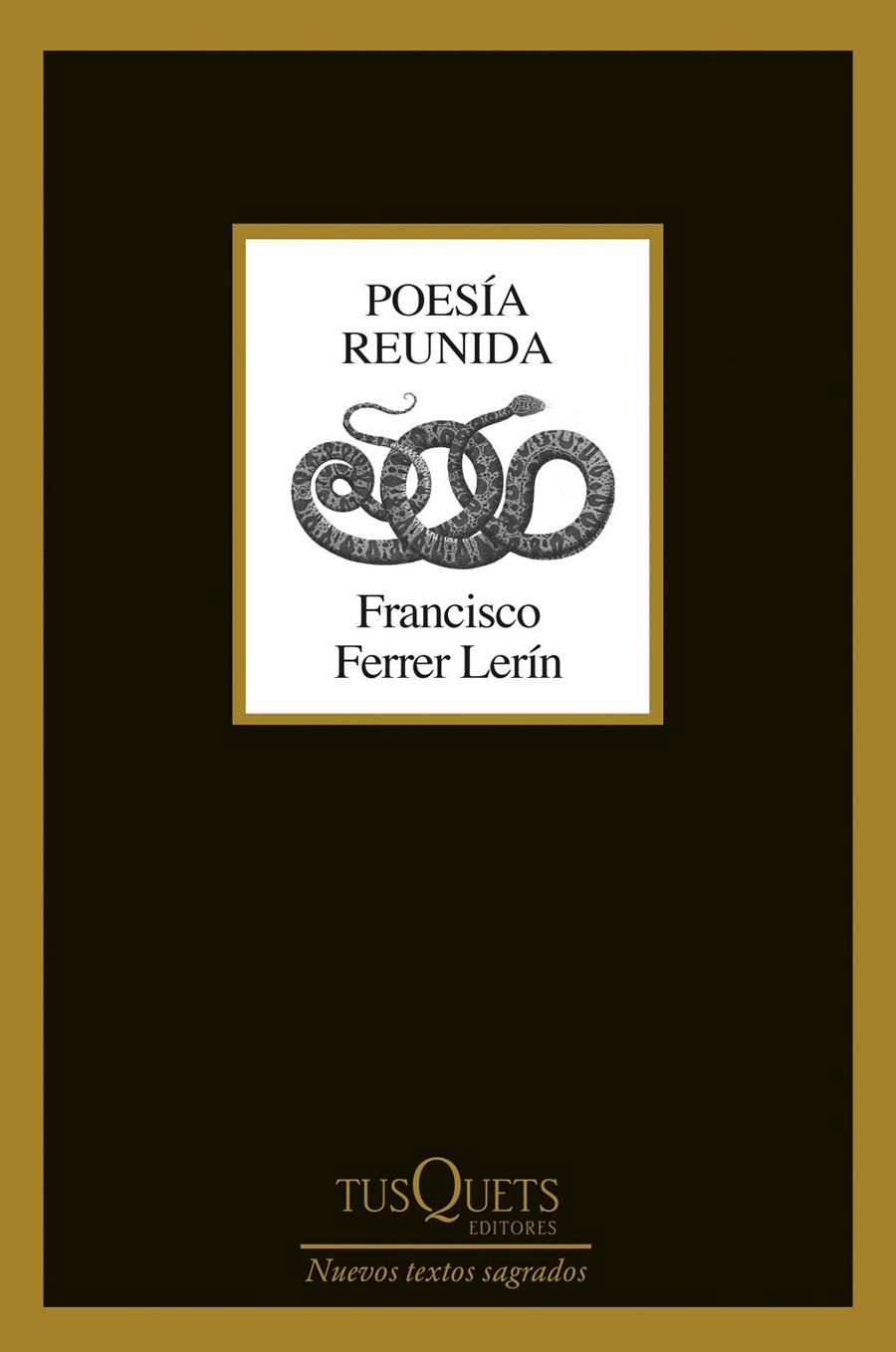 Poesía reunida | 9788411072816 | Ferrer Lerín, Francisco