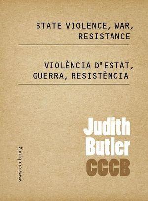 Violència d'Estat, guerra, resistència | 9788461450909 | Butler, Judith