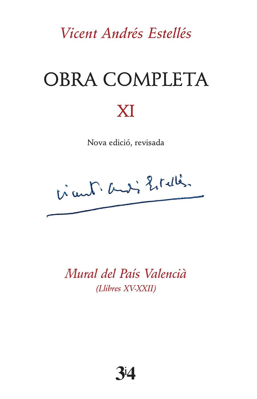 Obra completa revisada, volum 11 | 9788417469788 | Andrés Estellés, Vicent