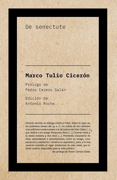 De senectute | 9788418236976 | Cicerón, Marco Tulio