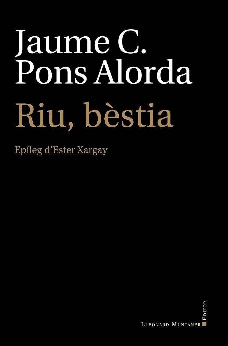 Riu, bèstia | 9788417833794 | Pons Alorda, Jaume C.