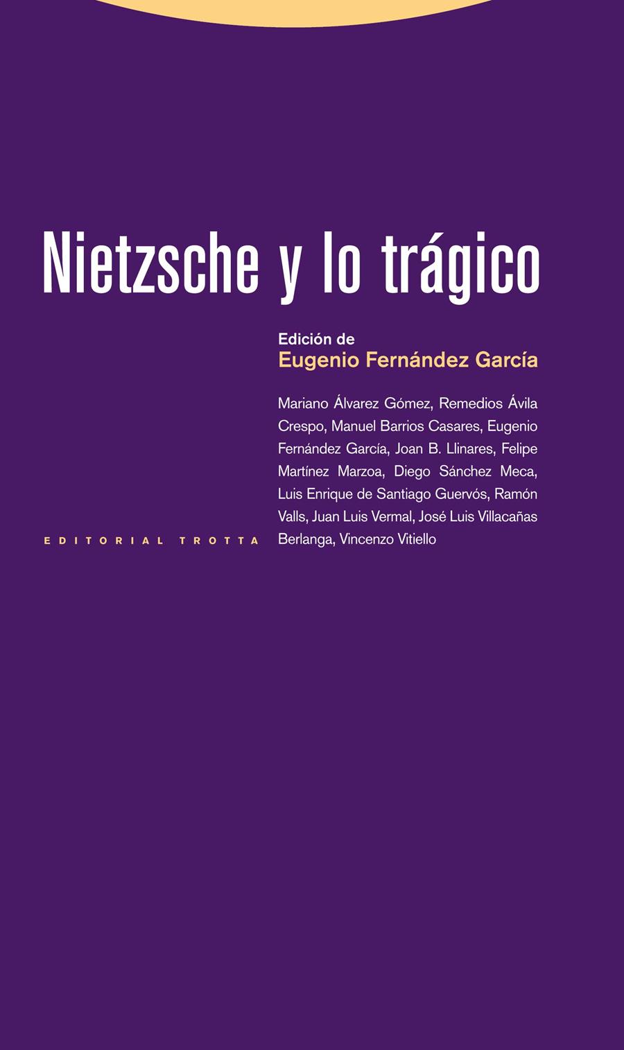 Nietzsche y lo trágico | 9788498793499 | Fernández García, Eugenio