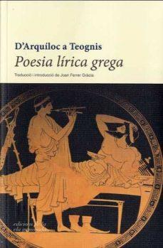 Poesia lírica grega | 9788494342479 | VV.AA