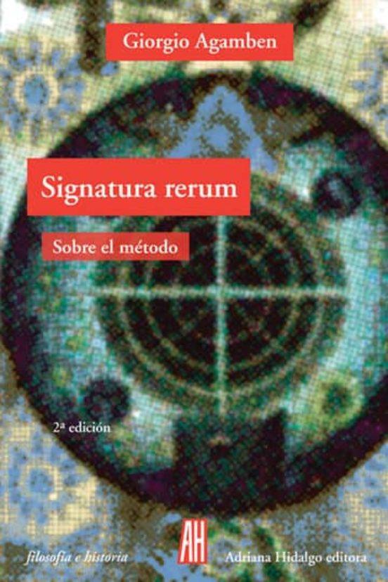 Signatura rerum | 9788416287512 | Agamben, Giorgio