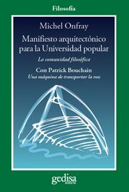 Manifiesto arquitectónico para la Universidad popular | 9788497843164 | Onfray, Michel