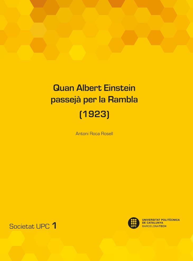 Quan Albert Einstein passejà per la Rambla (1923) | 9788419184665 | Roca i Rosell, Antoni