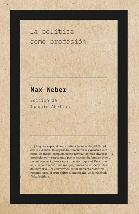 La política como profesión | 9788418236846 | Weber, Max