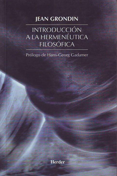 Introducción a la hermenéutica filosófica | 9788425421006 | Grondin, Jean