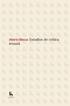 Estudios sobre critica textual | 9788424936303 | BLECUA , ALBERTO