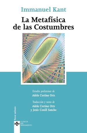 La metafísica de las costumbres | 9788430943425 | Kant, Immanuel