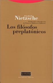 Los filósofos preplatónicos | 9788481645910 | Nietzsche, Friedrich
