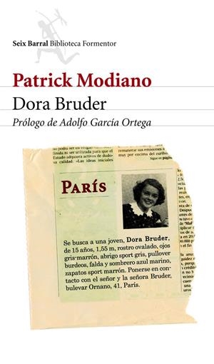 Dora Bruder | 9788432228421 | Patrick Modiano